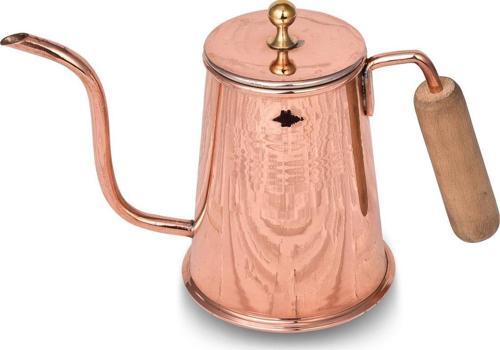 Premium Collection Hoşsev Bakır Demlik-Sütlük