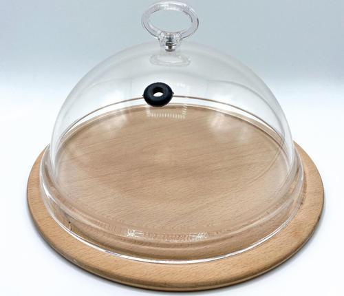 Fümeleme Ahşap Fanus 21cm
