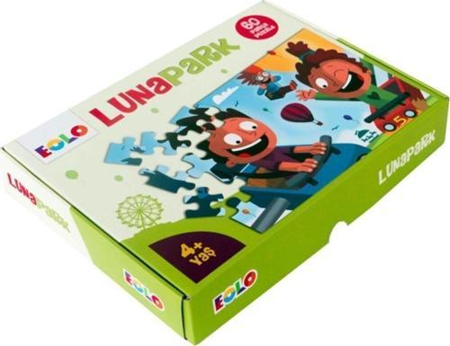 Çocuklar Için Puzzle 60 Parça Lunapark