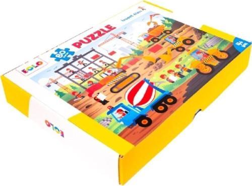Yayıncılık 80 Parça Yer Puzzle – Inşaat Alanı - - Kolektif Kitabı