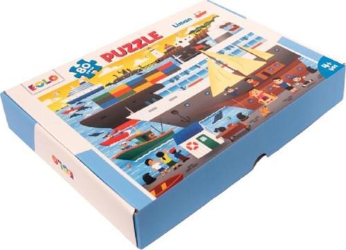 Yayıncılık 80 Parça Yer Puzzle – Liman - - Kolektif Kitabı