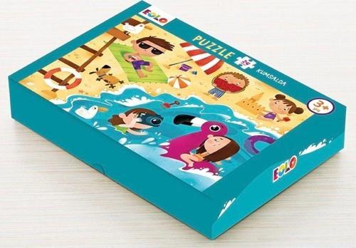 Yayınları 24 Parça Puzzle - Kumsalda