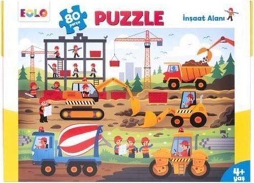 Yayınları Inşaat Alanı 80 Parça Puzzle