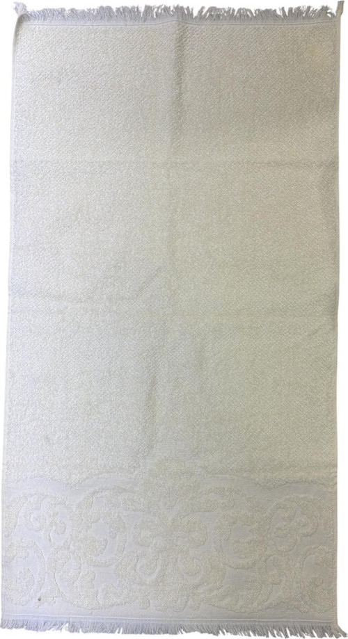 Maxstyle Alara Jakarlı 50x90cm Havlu Krem