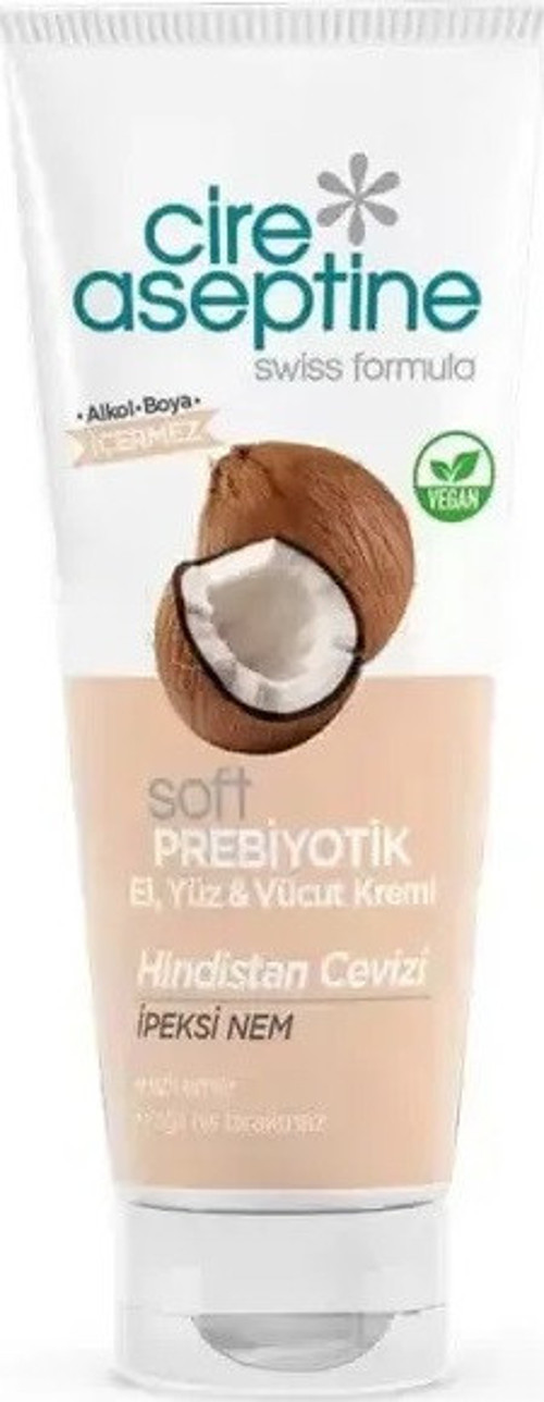 Soft Hindistan Cevizi Özlü Prebiyotik Krem 200 ml