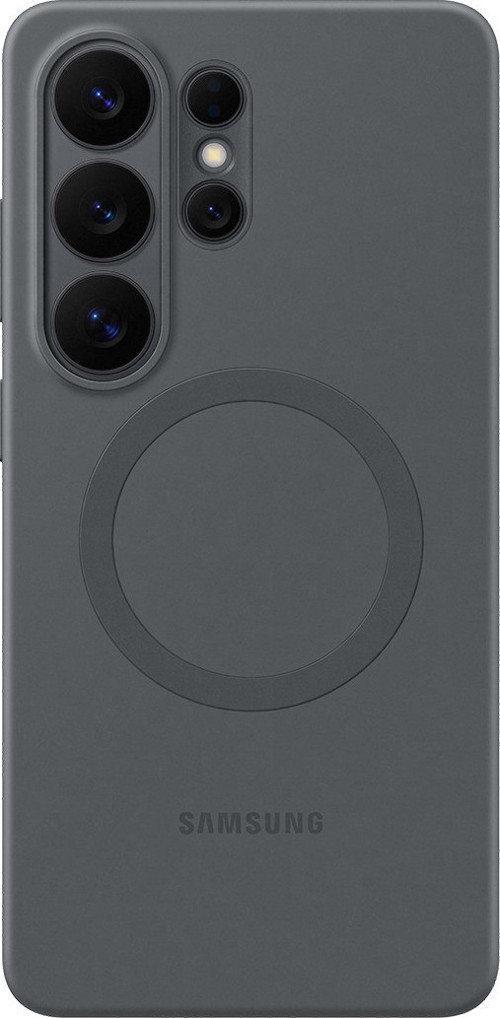 Galaxy S26 Ultra Silikon Magnet Kılıf - Siyah