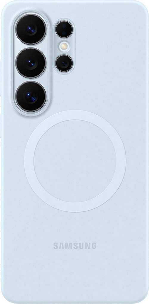 Galaxy S26 Ultra Silikon Magnet Kılıf - Açık Mavi