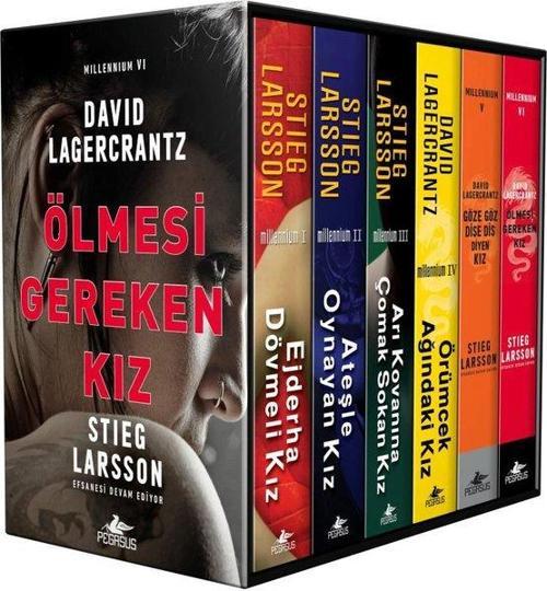 Millennium Serisi Özel Kutulu Seti - 6 Kitap Takım