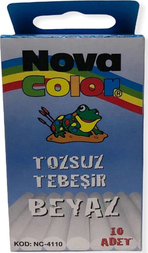 Novacolor Nc-4110 Beyaz Tebeşir 10'lu