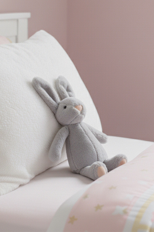 Yumuşacık Peluş Tavşan Hediyelik Bebek Uyku ve Oyun Arkadaşı 45 cm Oyuncak