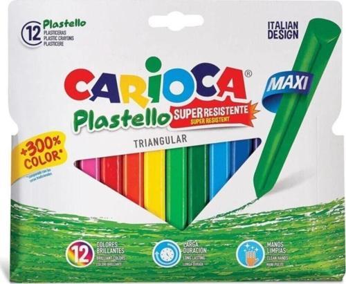 Üçgen Elleri Kirletmeyen Jumbo Pastel Boya 12'li 42671