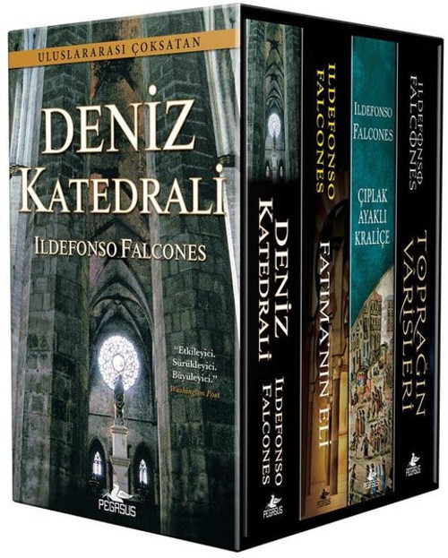 Ildefonso Falcones Tarihi Roman Kutulu Özel Seti - 4 Kitap Takım
