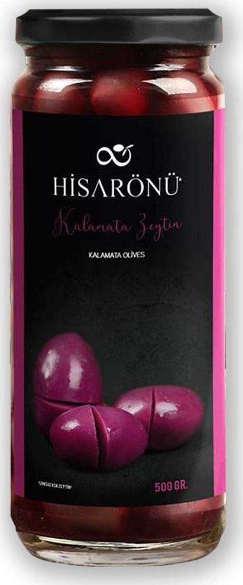 Kalamata Zeytin Cam Kavanoz İri 500 g ℮