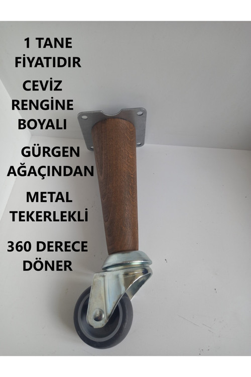 20 Cm Tekerlekli Ayak Sihirli Masa Ayağı, Akıllı Masa Ayağı, Akıllı Sehpa Ayağı, Sihirli Sehpa Ayağı