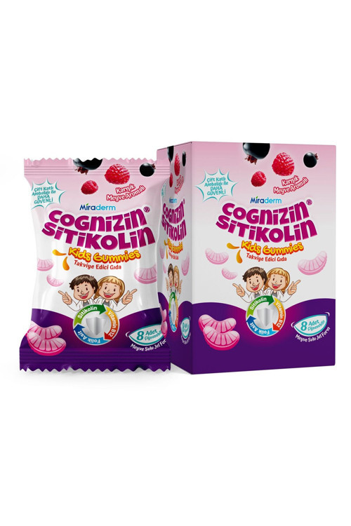 SİTİKOLİN COGNİZİN GUMMİES 64 JEL