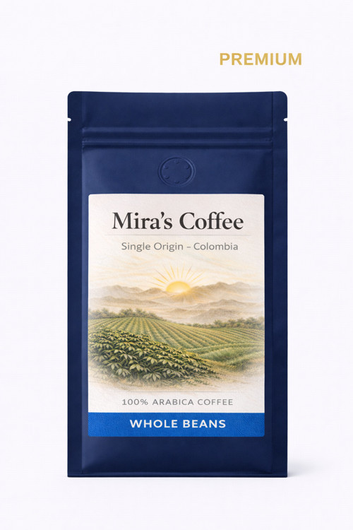 250 gr Colombian Kavrulmuş Çekirdek Kahve Omni Roast %100 Arabica Single Origin Artisan