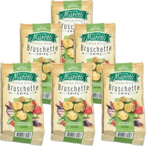 Maretti Bruschette Medıterranean Vegetables 70 gr. X6