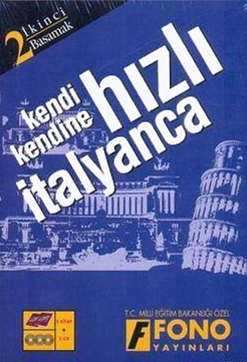 Hızlı İtalyanca 2.Basamak Seti (2 Kitap 3 CD) - Kutulu