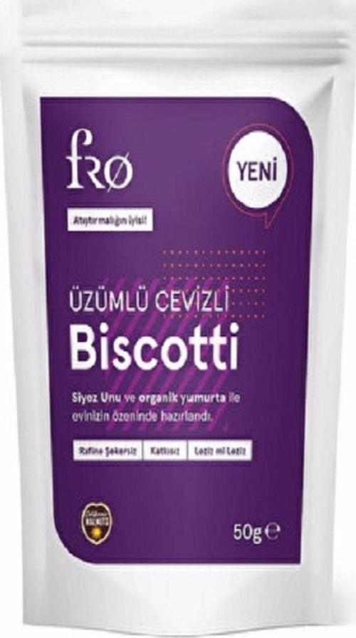 Üzü Mlü Cevizli Biscotti