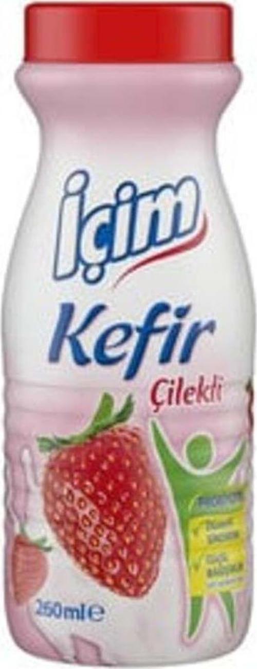 Çilekli Kefir 260 Ml ( 12 Adet )