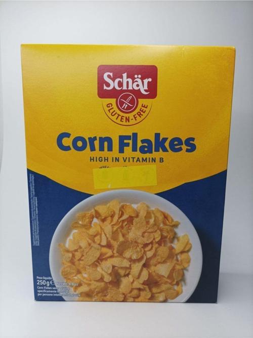 Gluten Free Glutensiz Corn Flakes Mısır Gevreği 250 gr.