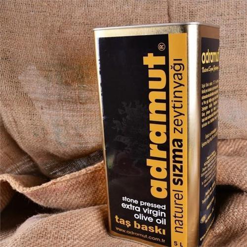 Adramut Taş Baskı Zeytinyağı 5000 ml ℮