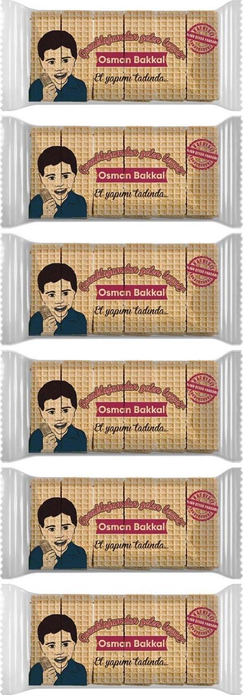 Osman Bakkal Gofret 6 Adet