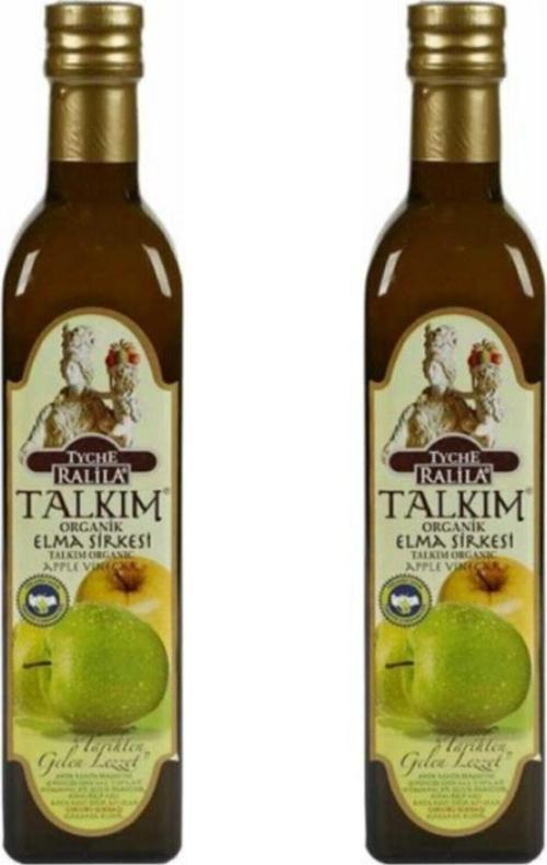 Ralila Organik Talkım Elma Sirkesi 2'Li Paket 500 Ml
