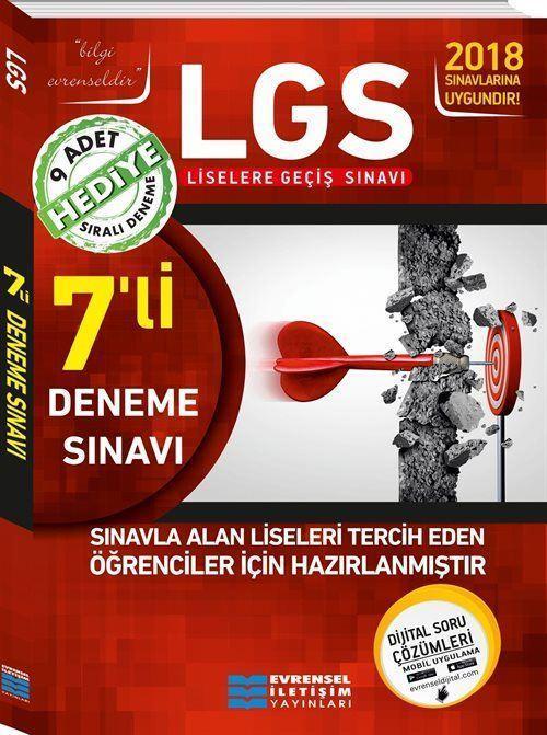8. Sınıf LGS 7'li Video Çözümlü Deneme Sınavları