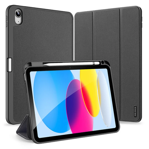 Dux Ducis İpad 10.9 2022 Kılıf Domo Series Kalem Bölmeli Mıknatıslı Standlı Kapaklı K