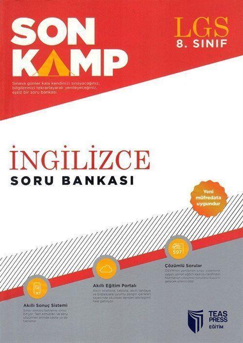 LGS 8. Sınıf Son Kamp İngilizce Soru Bankası (Yeni Müfredat)