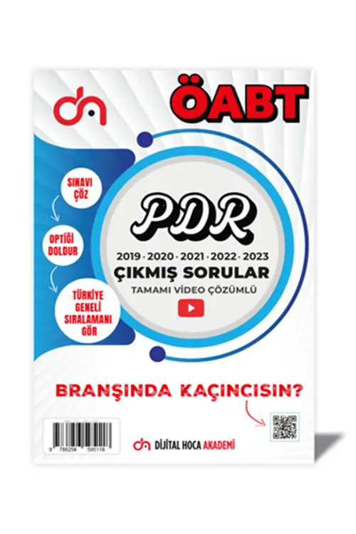 Dijital Hoca 2024 ÖABT PDR Son Beş Yıl Çıkmış Sorular Tamamı Video Çözümlü