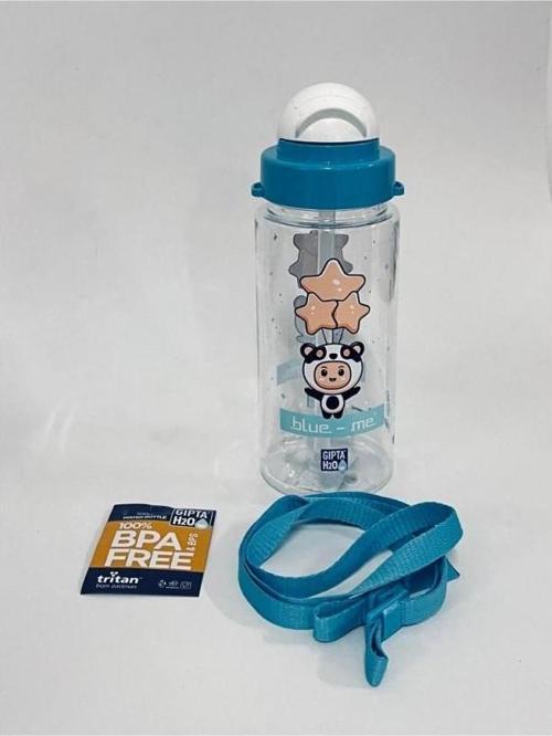 Blue - Me Tritan Desenli Pipetli Matara 500 Cc Mavi
