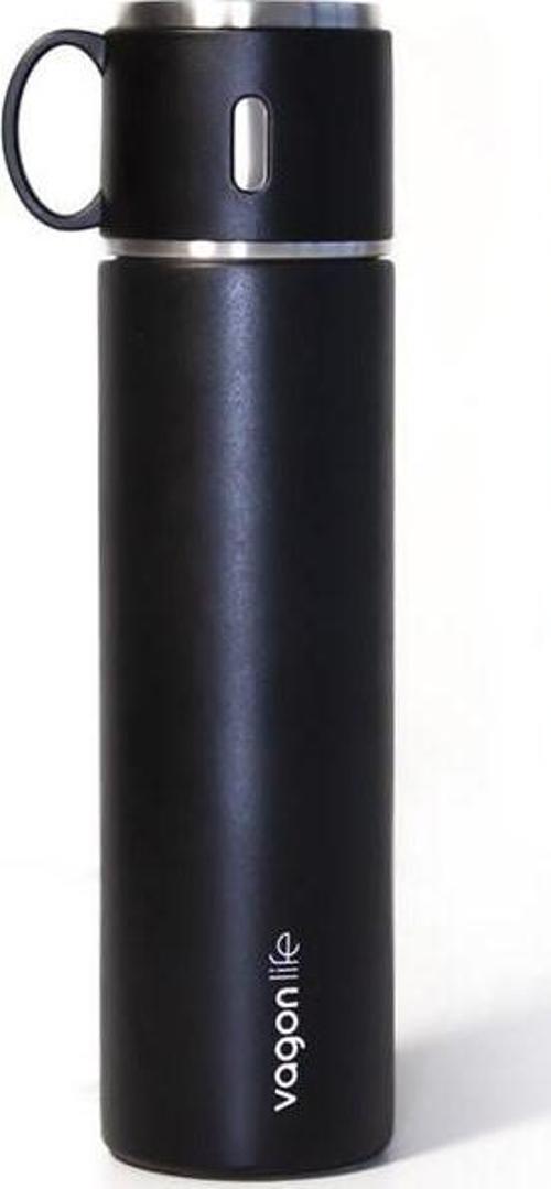 2003 Çelik Matara 580 ml Siyah
