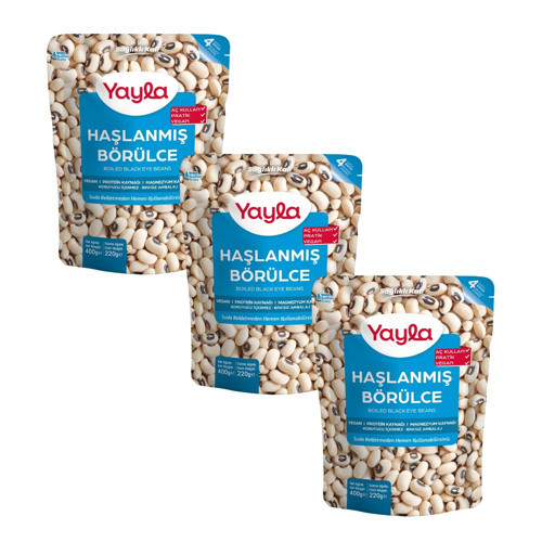 Haşlanmış Börülce 400 gr x3