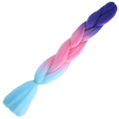 Afrika Örgülük Ombreli Sen 100 Gr. / Mor / Açık Pembe / Açık Mavi