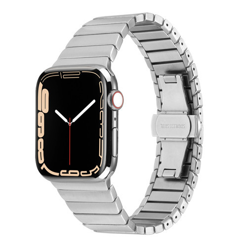 Apple Watch 7 41mm Kordon KRD-79 Metal Kordon
