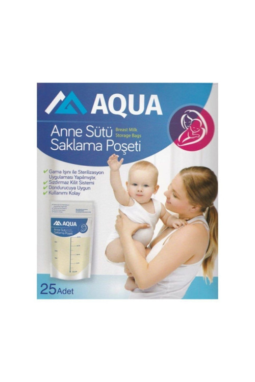 Anne Sütü Saklama Poşeti 20 Adet 1×20