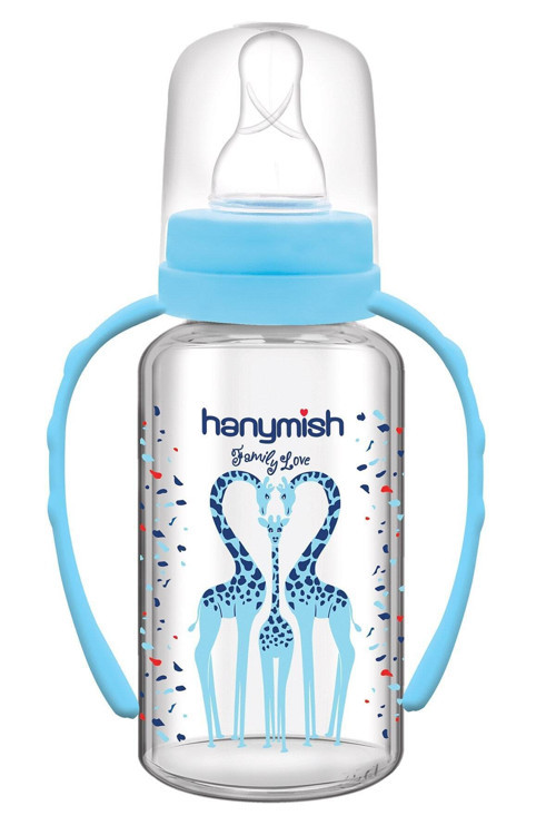 Acarkids Kulplu Cam Biberon 125 Ml