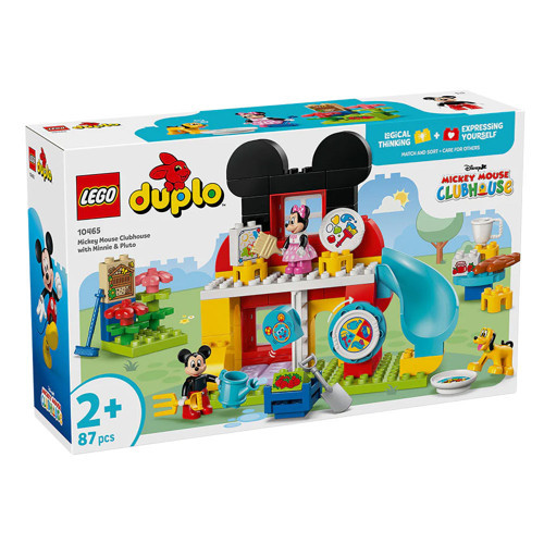 DUPLO Disney Minnie, Pluto ve Mickey’nin Kulüp Evi 10465