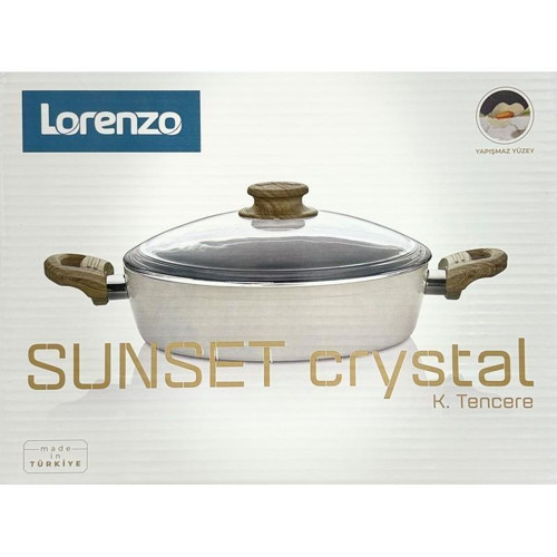 sunset cyrstal 24 cm k. tencere