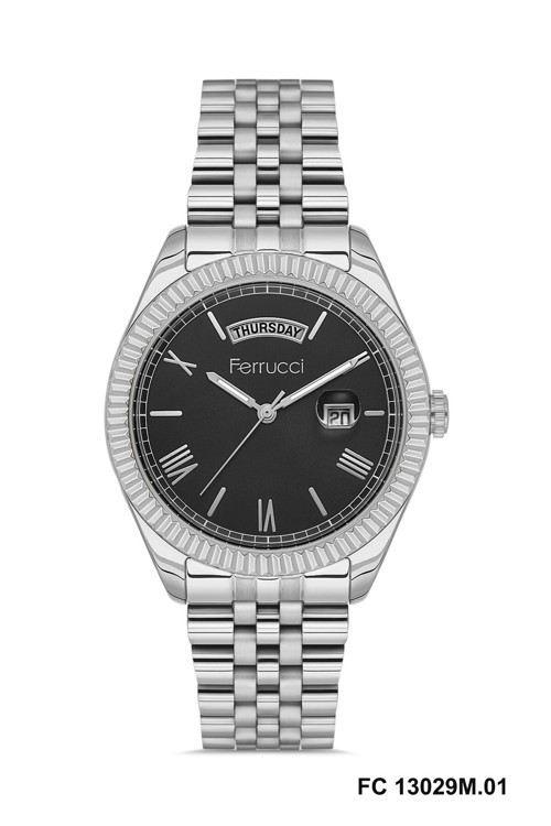 Rolex Kasa Aylı Günlü Takvimli Erkek Kol Saati