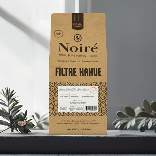 Noire Black Velvet Filter Blend №2 1000g %100 Arabica Blend