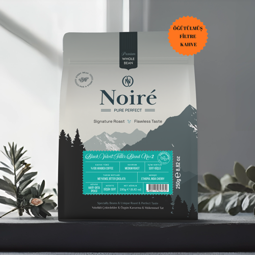 Noire Black Velvet Filter Blend №2 250g %100 Arabica Blend Öğütülmüş