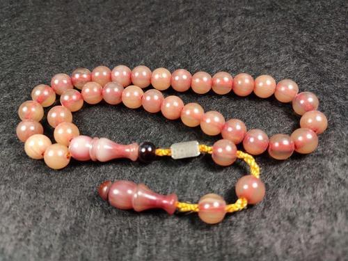 Murhaf Usta Eseri Imzalı Mühürlü Sıkma Kehribar Sertifikalı No 4114