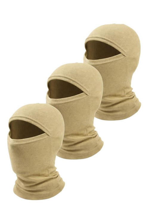 Kışlık Polar Kar Maskesi – Unisex Balaklava (3’lü Set) 0//BEJ