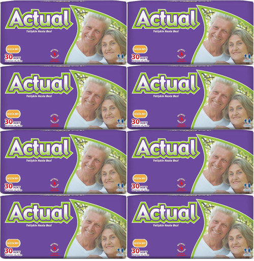 Yetişkin Hasta Bezi Bel Bantlı S - Small - Küçük 240 Adet (8PK*30)