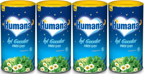 İyi Geceler Çayı 200GR (Melisa Yağı İçeren Karışık Bitki İçecek Tozu) (4 Lü Set)