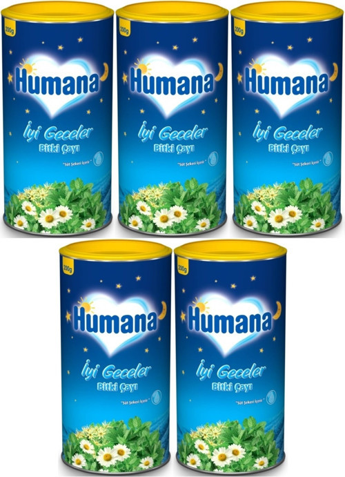 İyi Geceler Çayı 200GR (Melisa Yağı İçeren Karışık Bitki İçecek Tozu) (5 Li Set)