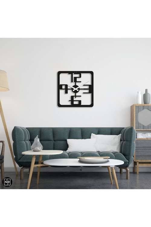 Dekoratif Metal Duvar Saati